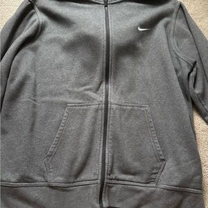 Nike Charcoal Full-Zip Hoodie